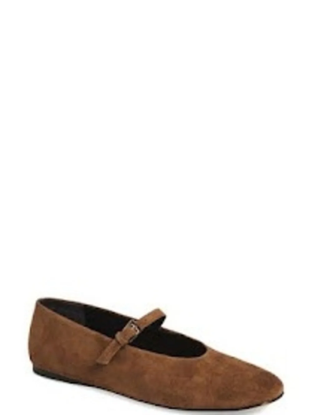 NIB Nordstrom Brown Suede Mary Jane Maraise Flats in Brown Mage Size 7.5